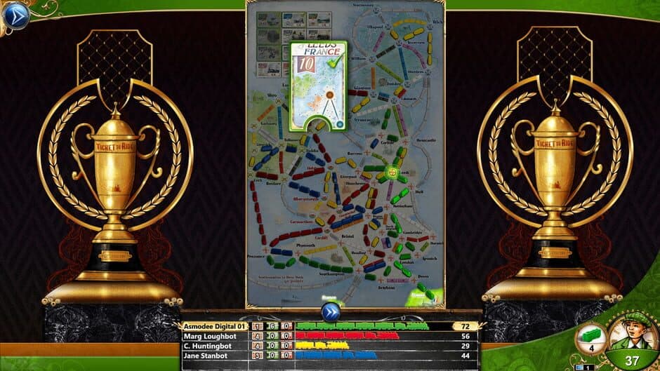 Скриншот 5 из Ticket to Ride: United Kingdom