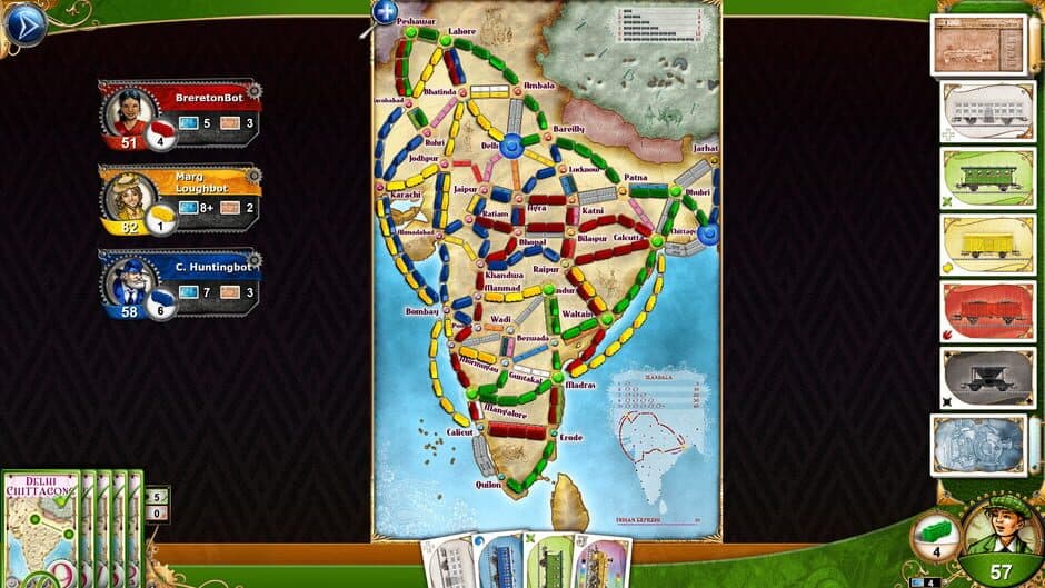Скриншот 1 из Ticket to Ride: India