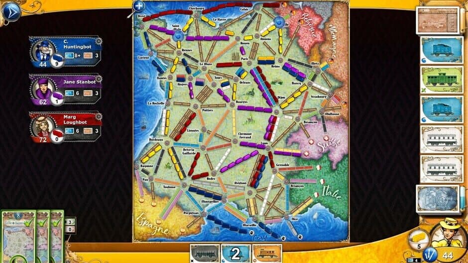 Скриншот 1 из Ticket to Ride: France
