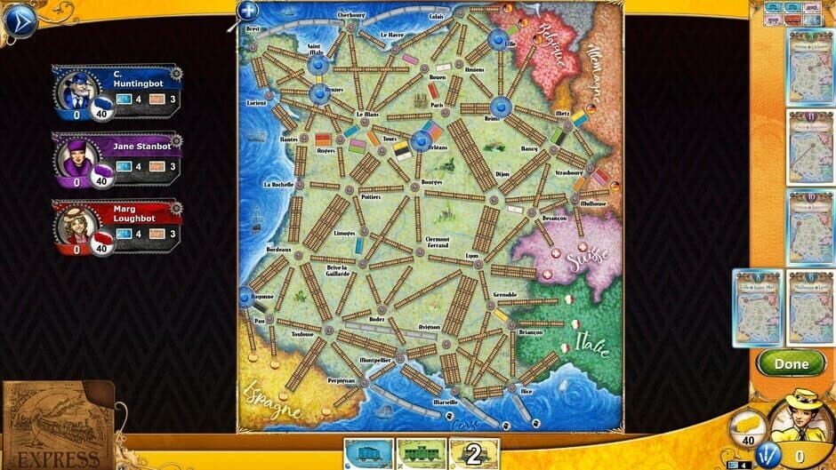 Скриншот 2 из Ticket to Ride: France