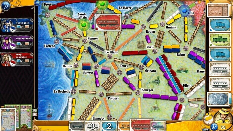 Скриншот 3 из Ticket to Ride: France