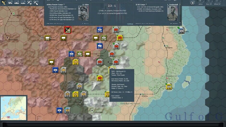 Скриншот 6 из Gary Grigsby's War in the West: Operation Torch