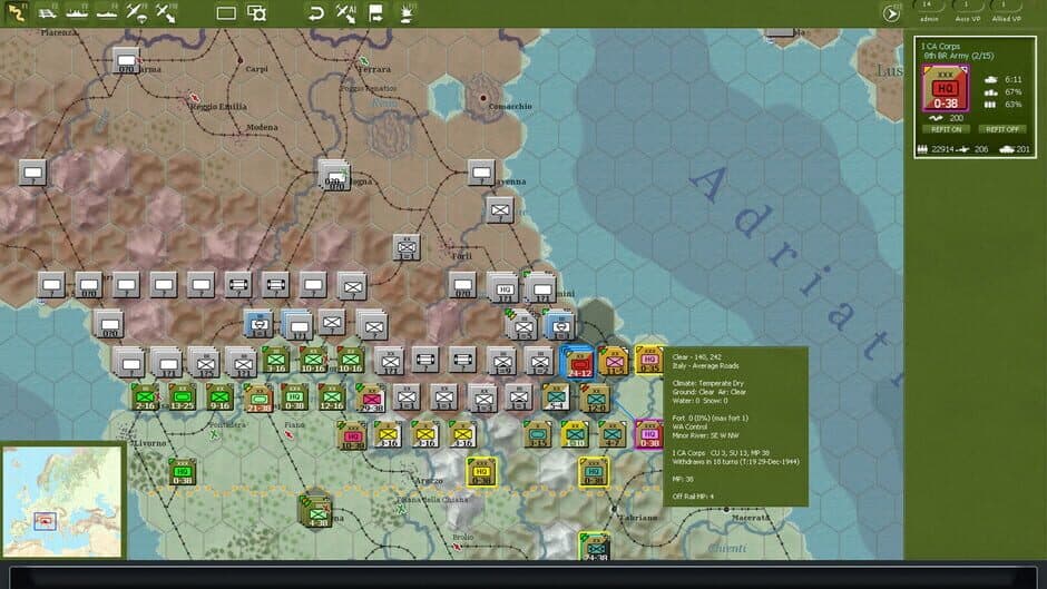 Скриншот 9 из Gary Grigsby's War in the West: Operation Torch