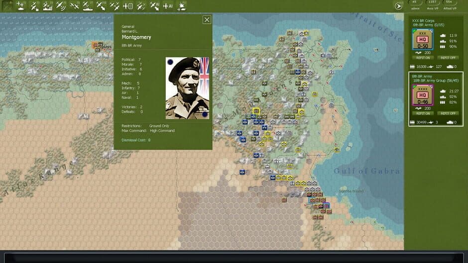 Скриншот 10 из Gary Grigsby's War in the West: Operation Torch