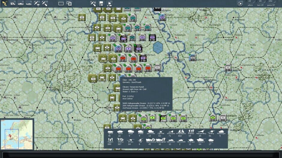 Скриншот 1 из Gary Grigsby's War in the West: Operation Torch