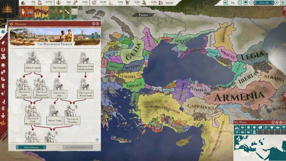 Скриншот 2 из Imperator: Rome - Heirs of Alexander Content Pack
