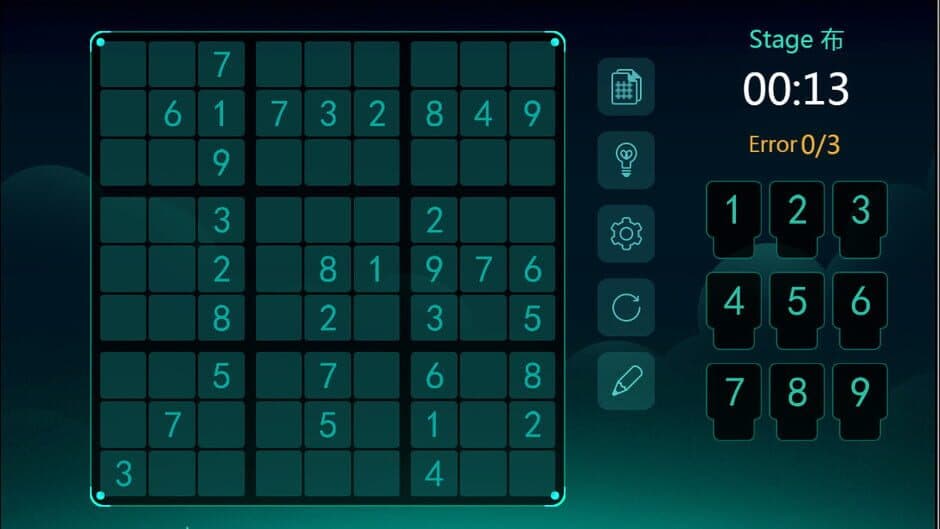 Скриншот 3 из Sudoku Starry Sky