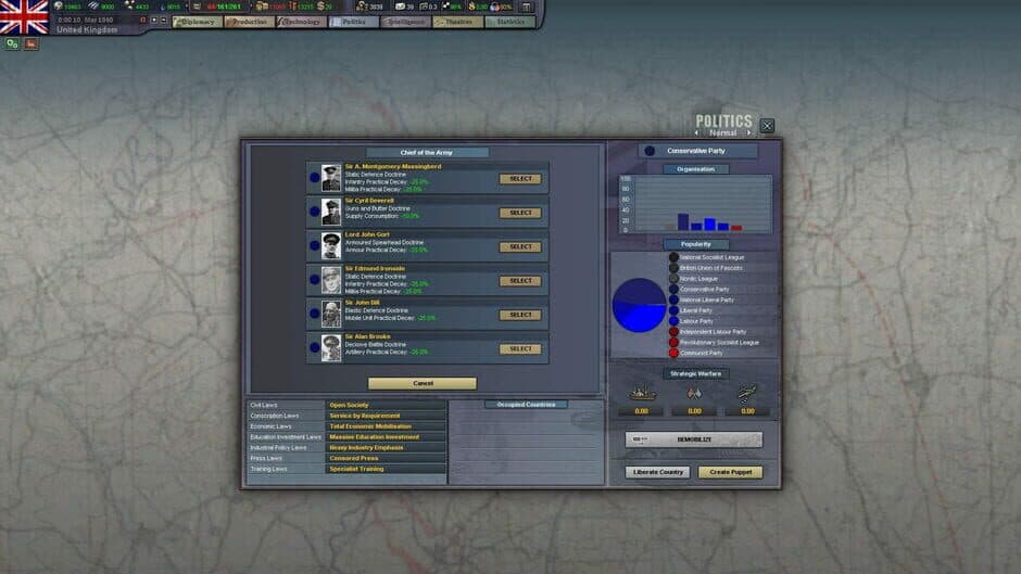 Скриншот 1 из Hearts of Iron III: DLC Collection