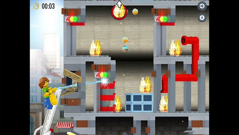 Скриншот 2 из LEGO City Fire Hose Frenzy