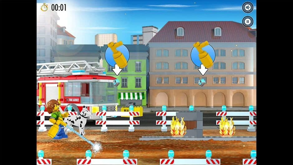 Скриншот 3 из LEGO City Fire Hose Frenzy