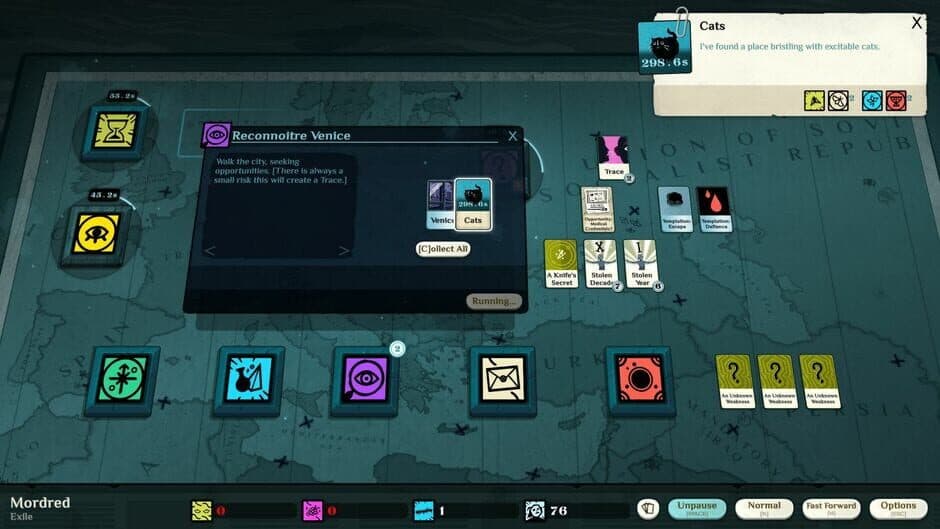 Скриншот 1 из Cultist Simulator: The Exile