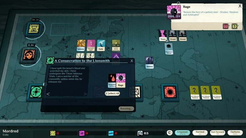 Скриншот 7 из Cultist Simulator: The Exile