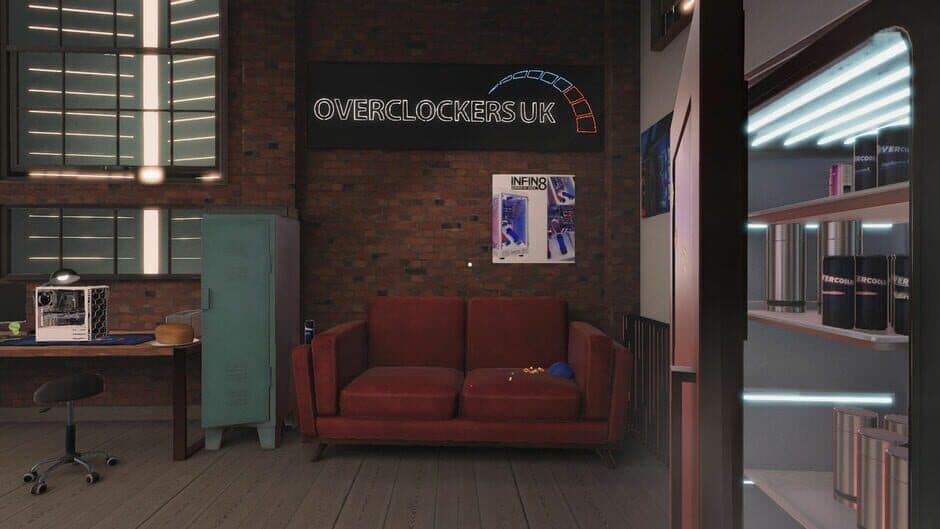 Скриншот 1 из PC Building Simulator: Overclockers UK Workshop