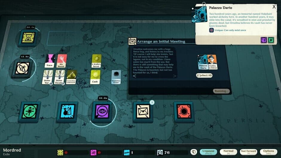 Скриншот 3 из Cultist Simulator: The Exile