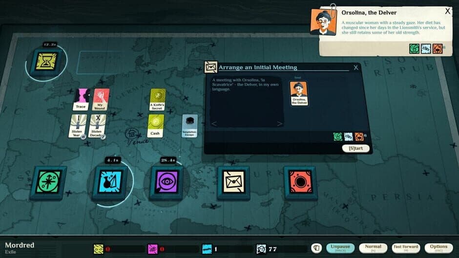 Скриншот 6 из Cultist Simulator: The Exile