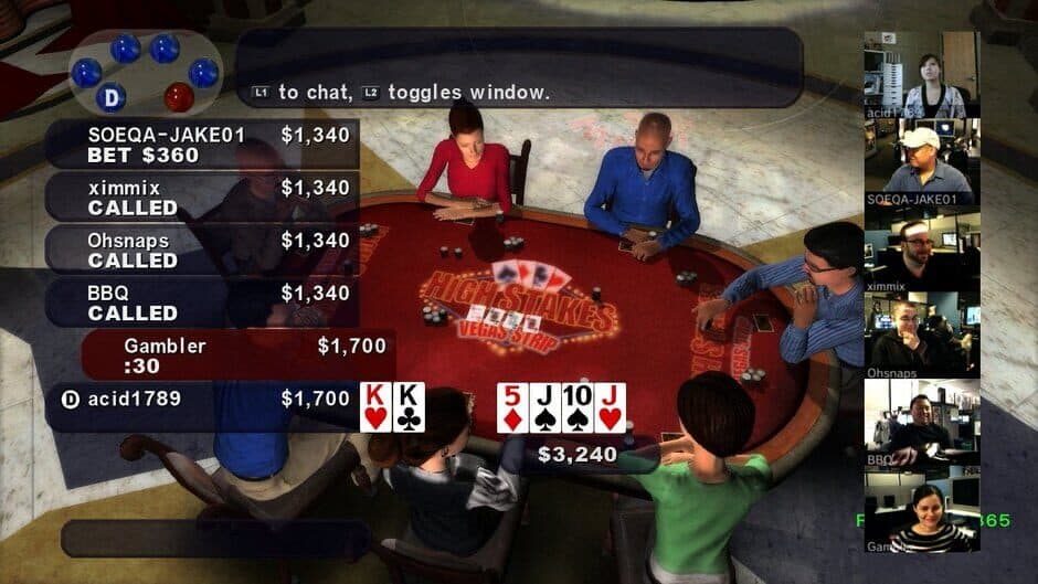 Скриншот 1 из High Stakes on the Vegas Strip: Poker Edition
