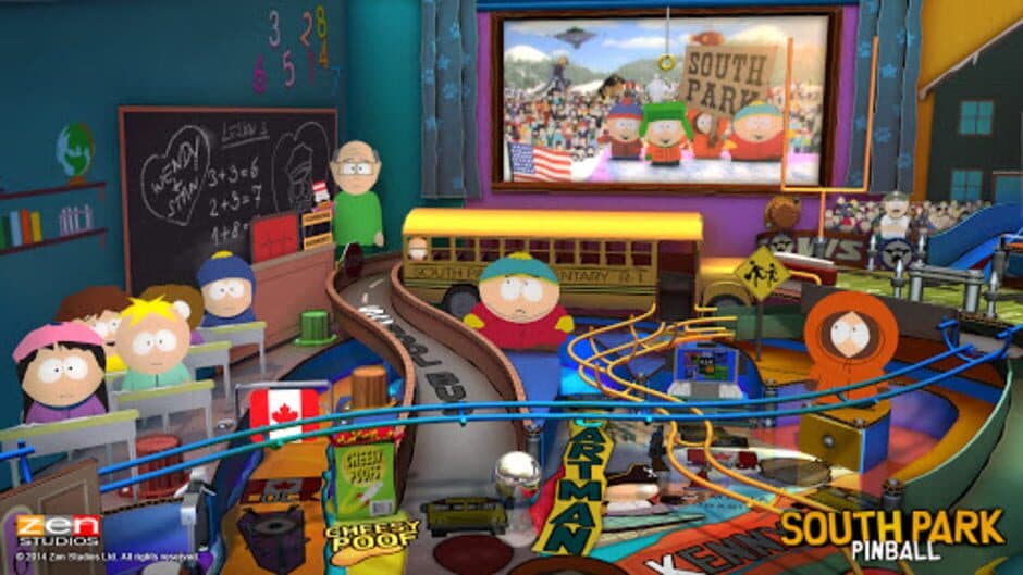 Скриншот 3 из Zen Pinball 2: South Park - Super-Sweet Pinball