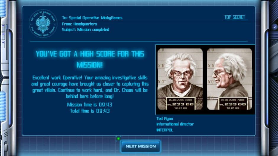 Скриншот 3 из Interpol: The Trail of Dr. Chaos