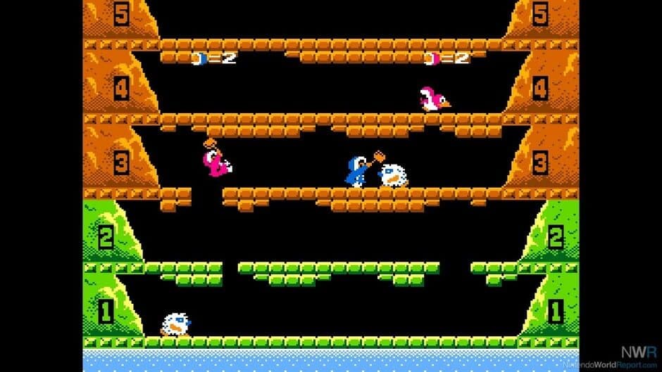 Скриншот 2 из Arcade Archives: Ice Climber