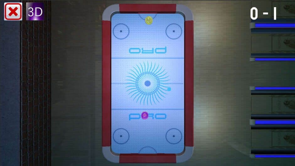 Скриншот 2 из 3D Air Hockey
