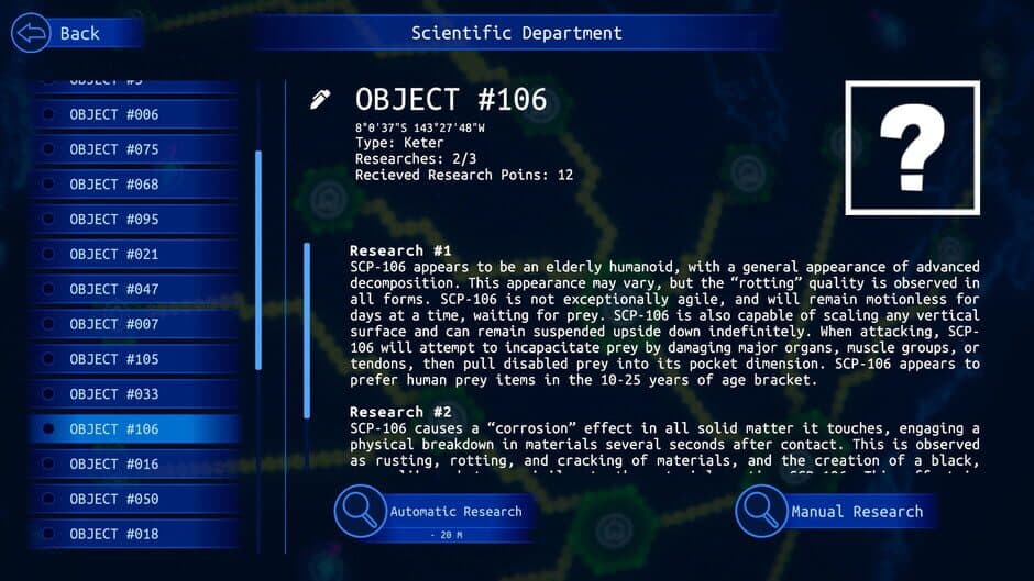Скриншот 2 из SCP Strategy