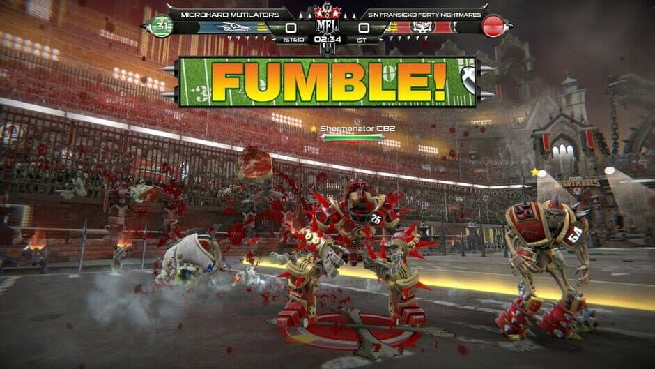 Скриншот 4 из Mutant Football League: Sin Fransicko Forty Nightmares