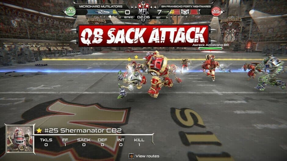 Скриншот 9 из Mutant Football League: Sin Fransicko Forty Nightmares