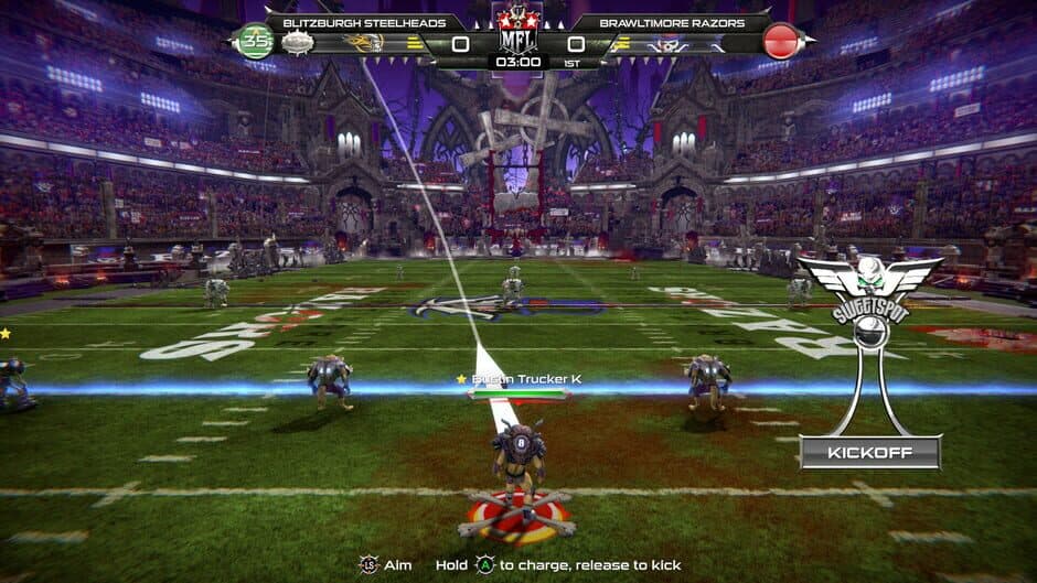 Скриншот 8 из Mutant Football League: Brawltimore Razors