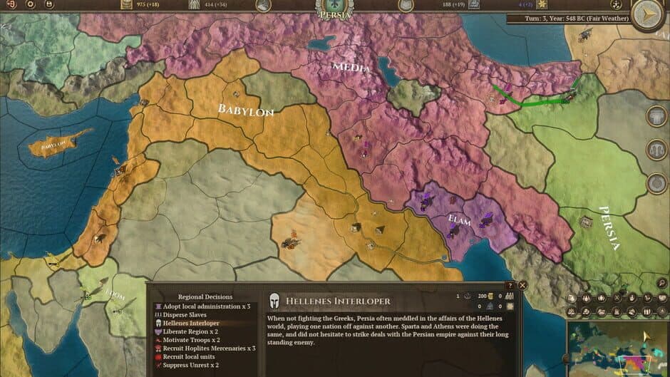 Скриншот 1 из Field of Glory: Empires - Persia 550-330 BCE