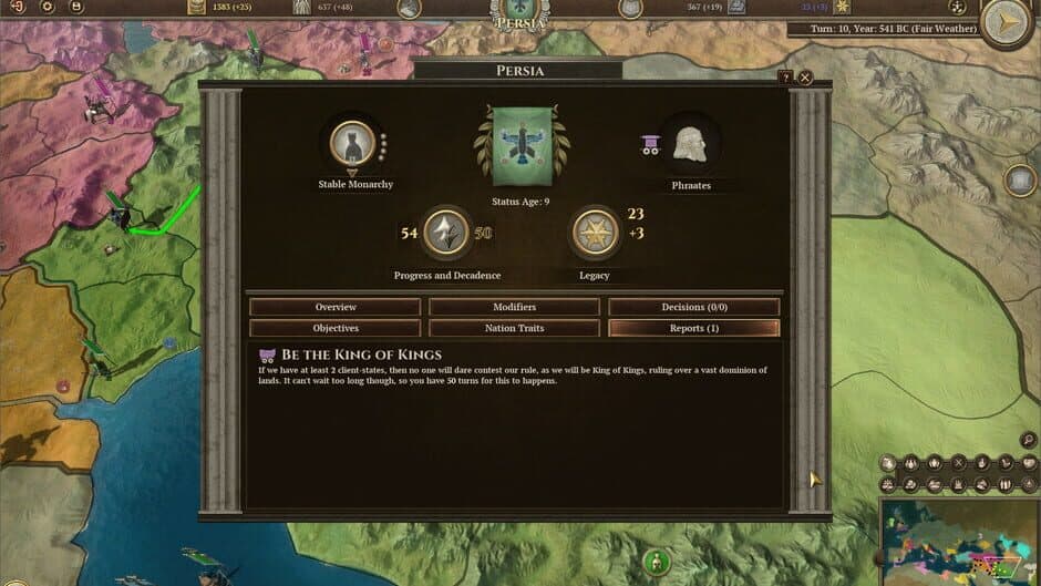 Скриншот 2 из Field of Glory: Empires - Persia 550-330 BCE