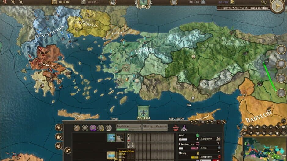Скриншот 3 из Field of Glory: Empires - Persia 550-330 BCE