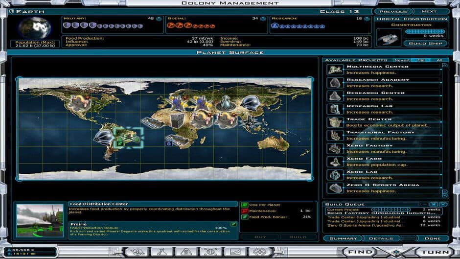Скриншот 9 из Galactic Civilizations II: Ultimate Edition