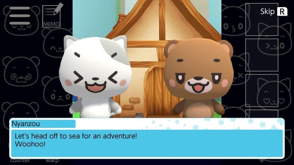 Скриншот 2 из Escape From a Deserted Island: The Adventures of Nyanzou & Kumakichi