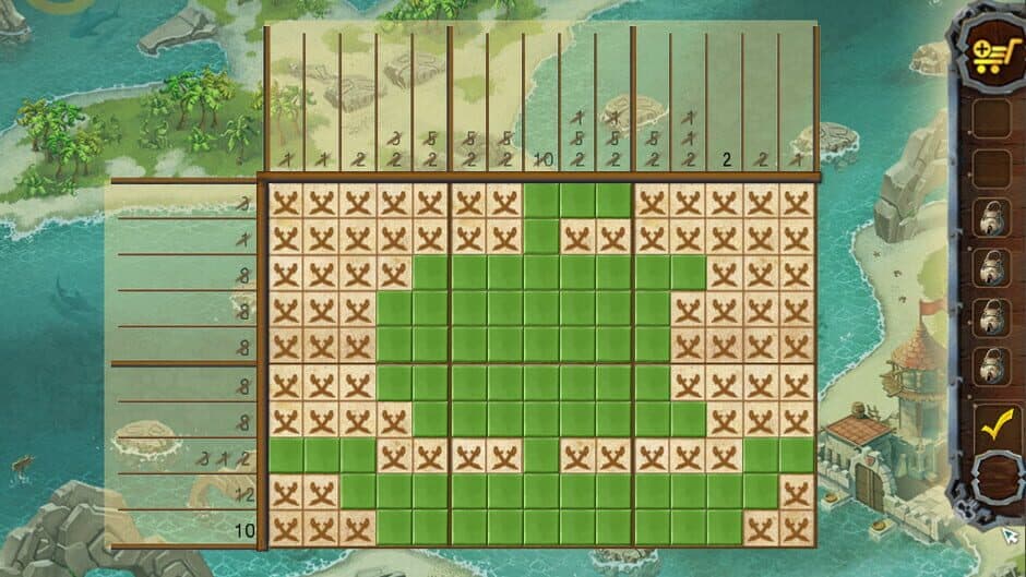 Скриншот 1 из Fill & Cross: Pirate Riddles