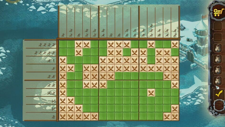 Скриншот 2 из Fill & Cross: Pirate Riddles