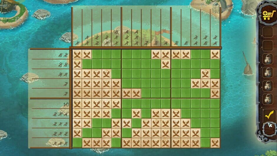 Скриншот 3 из Fill & Cross: Pirate Riddles