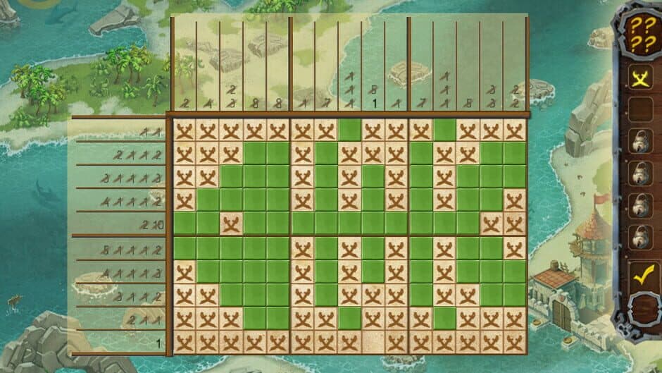 Скриншот 4 из Fill & Cross: Pirate Riddles