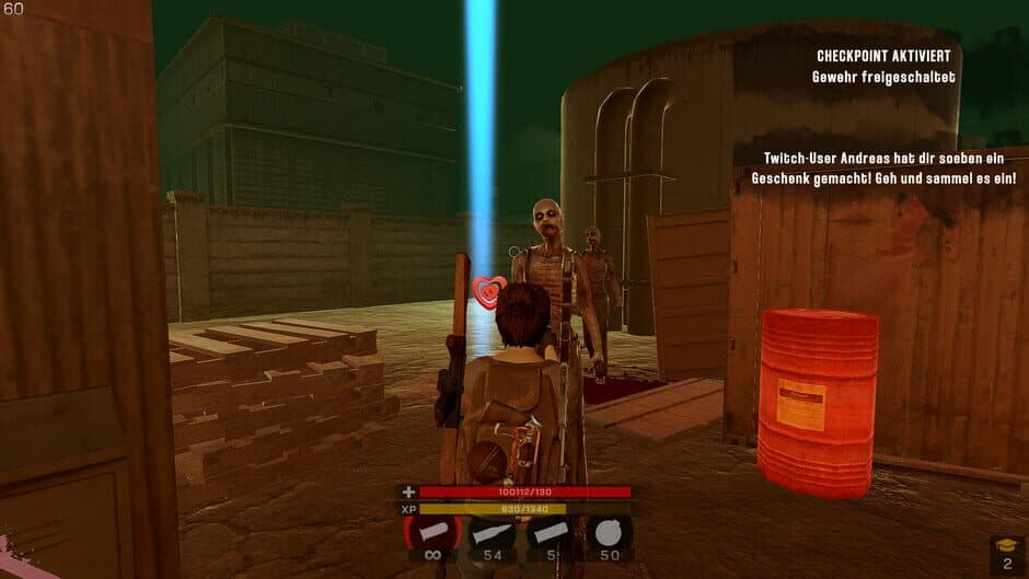 Скриншот 3 из Keep Trying! Zombie Apocalypse