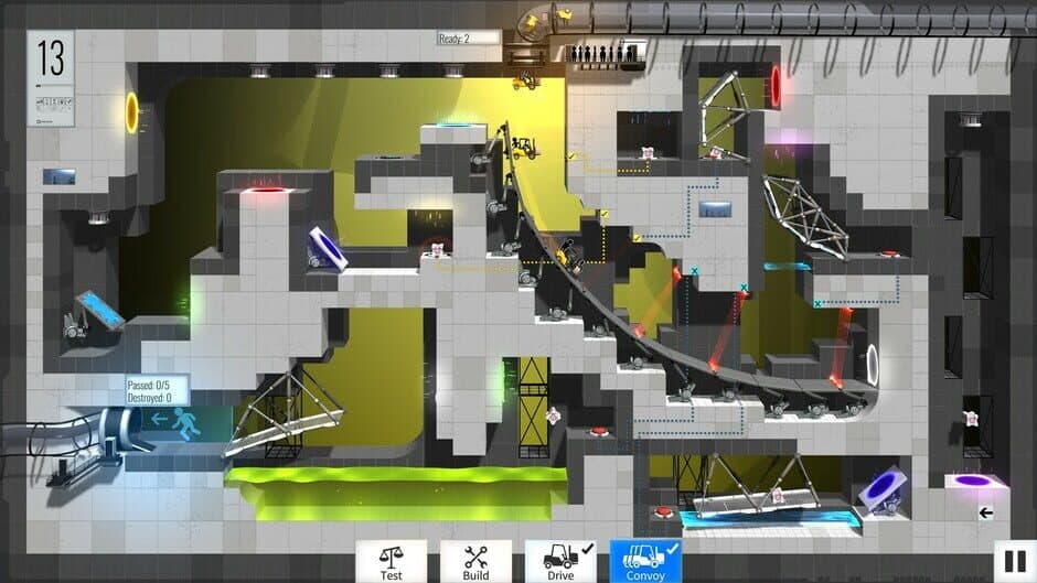 Скриншот 1 из Bridge Constructor Portal: Portal Proficiency