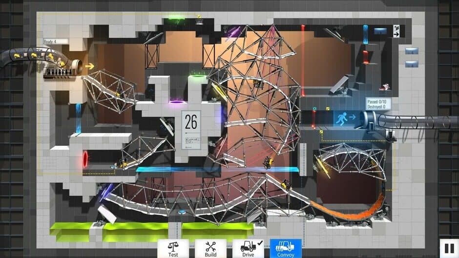 Скриншот 3 из Bridge Constructor Portal: Portal Proficiency