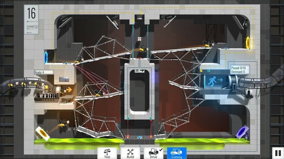Скриншот 5 из Bridge Constructor Portal: Portal Proficiency