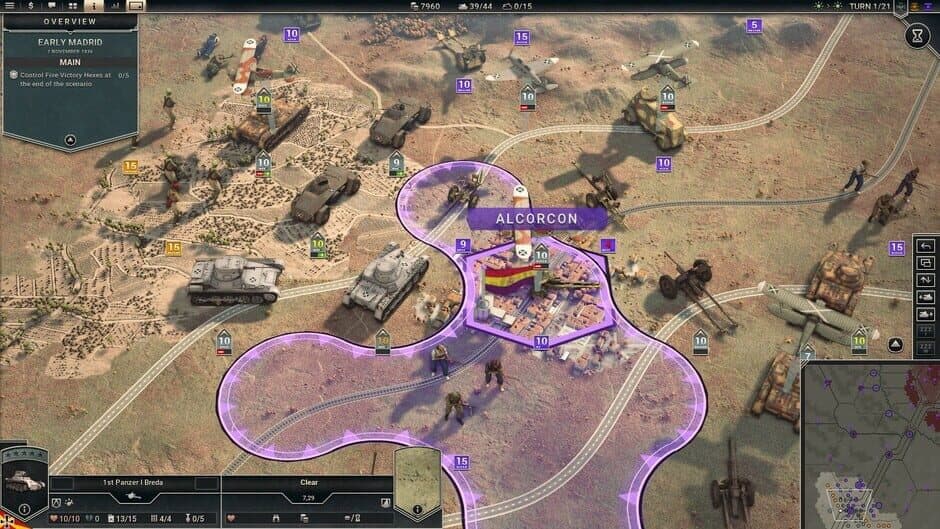 Скриншот 1 из Panzer Corps 2: Axis Operations - Spanish Civil War