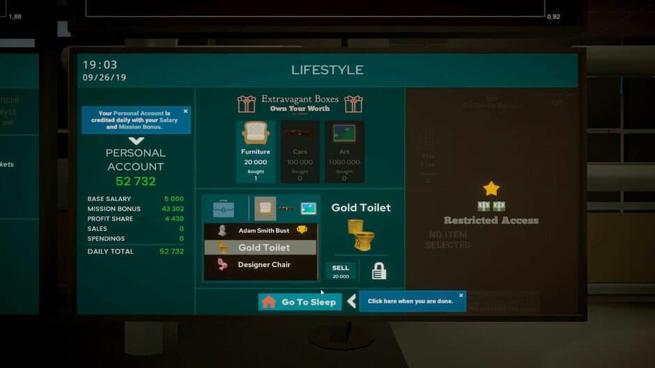 Скриншот 2 из The Invisible Hand: Deep Pockets Edition
