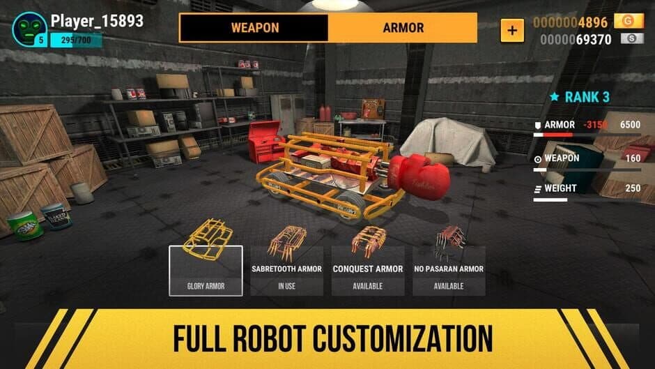 Скриншот 2 из Robot Fighting 2: Minibots