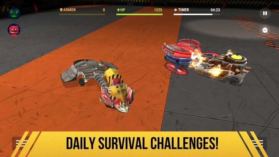 Скриншот 4 из Robot Fighting 2: Minibots