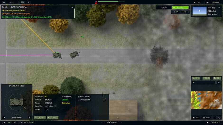 Скриншот 1 из Armored Brigade Nation Pack: France - Belgium