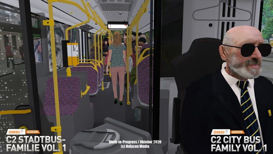 Скриншот 6 из OMSI 2: C2-Stadtbus-Familie Vol.1