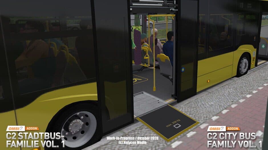 Скриншот 1 из OMSI 2: C2-Stadtbus-Familie Vol.1