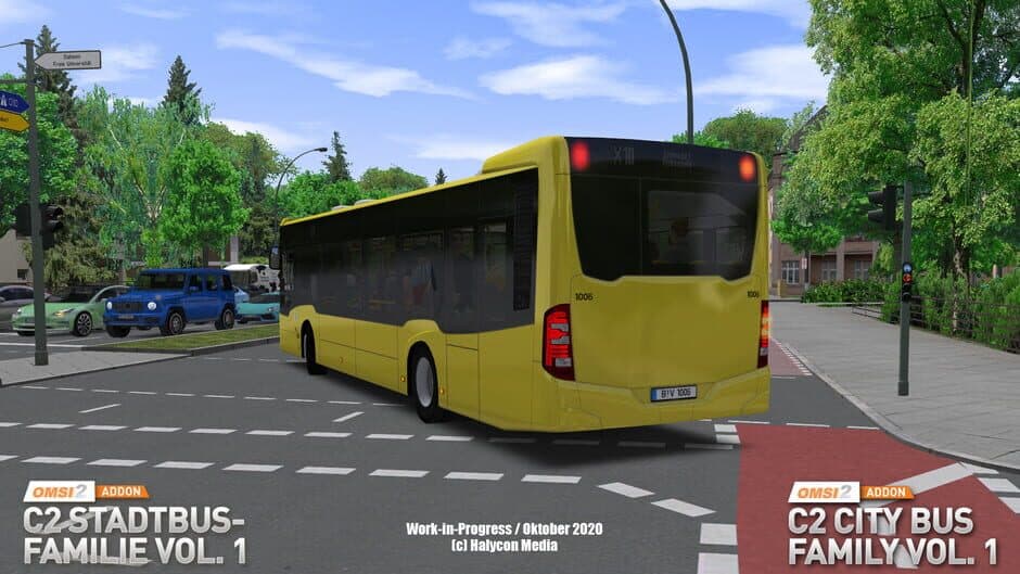 Скриншот 12 из OMSI 2: C2-Stadtbus-Familie Vol.1