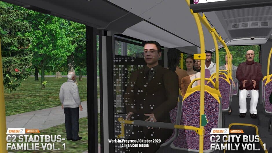 Скриншот 9 из OMSI 2: C2-Stadtbus-Familie Vol.1